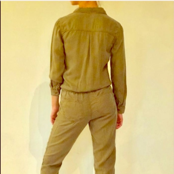 NWT Olive Jumpsuit - Picture 3 of 4
